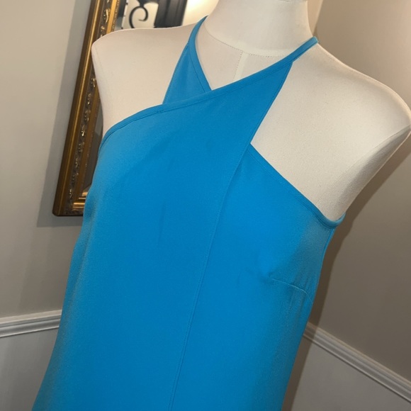 Trina Turk Blue Four Corners Dress. Size 2. Like new - Picture 3 of 11